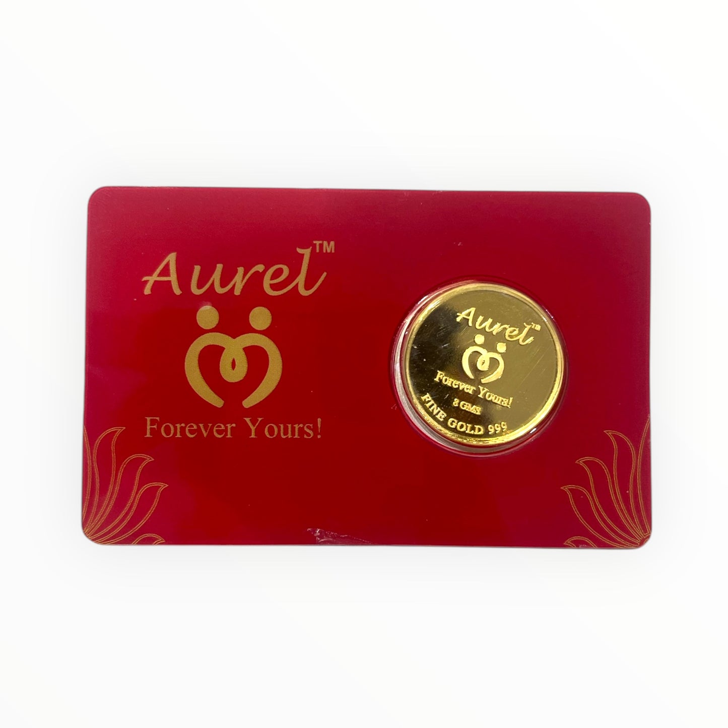 Aurel 8 GMs Gold Ginni with 999 Purity