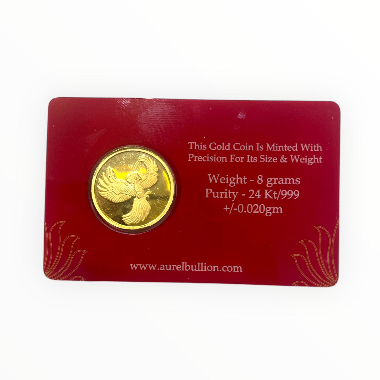 Aurel 8 GMs Gold Ginni with 999 Purity