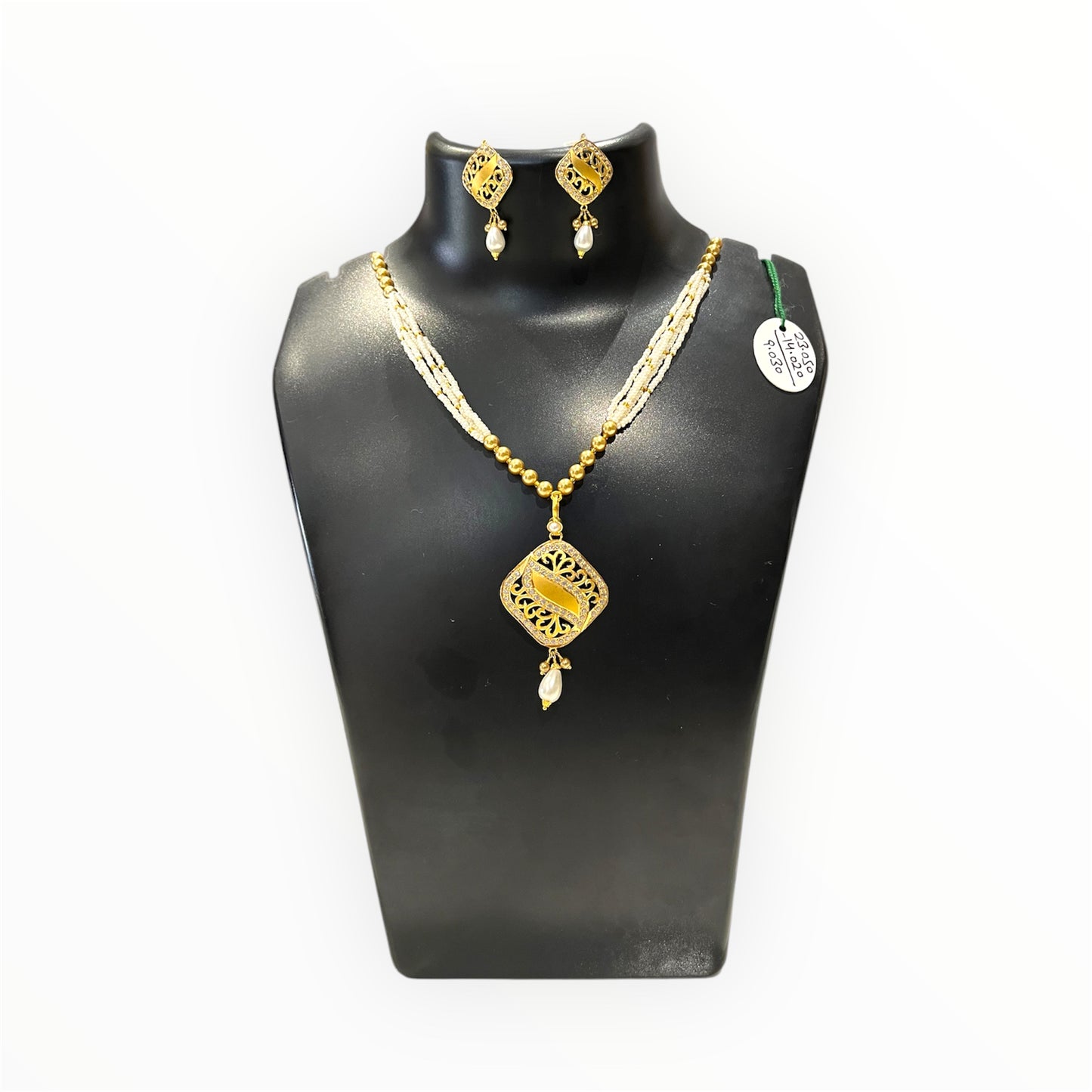 Aurel Forever Yours 91.6 CT Jadau Jewelry Set