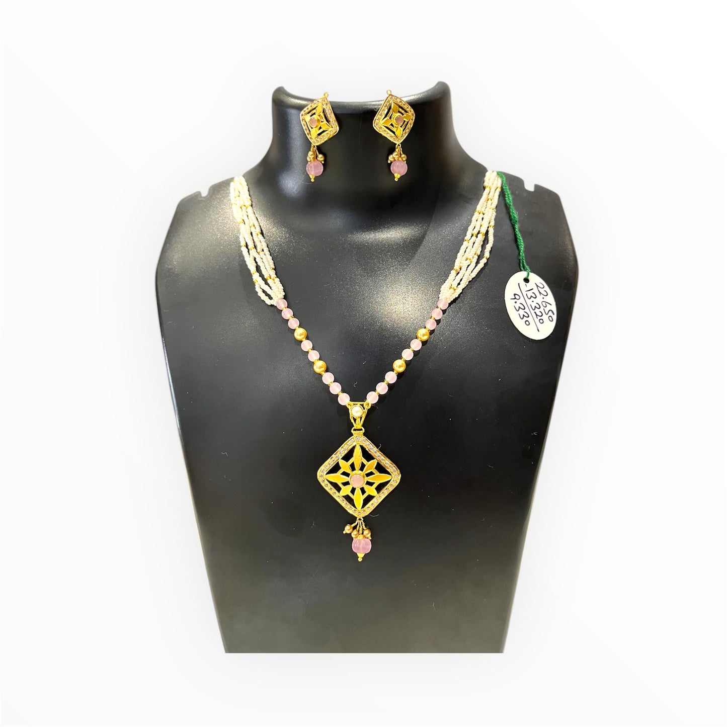 Aurel Forever Yours 91.6 CT Jadau Jewelry Set