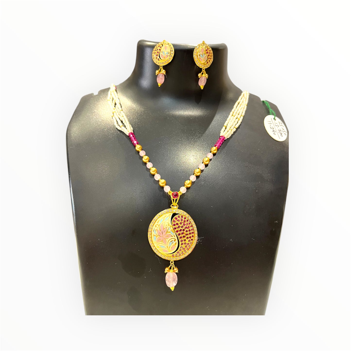 Aurel Forever Yours 91.6 CT Jadau Jewelry Set