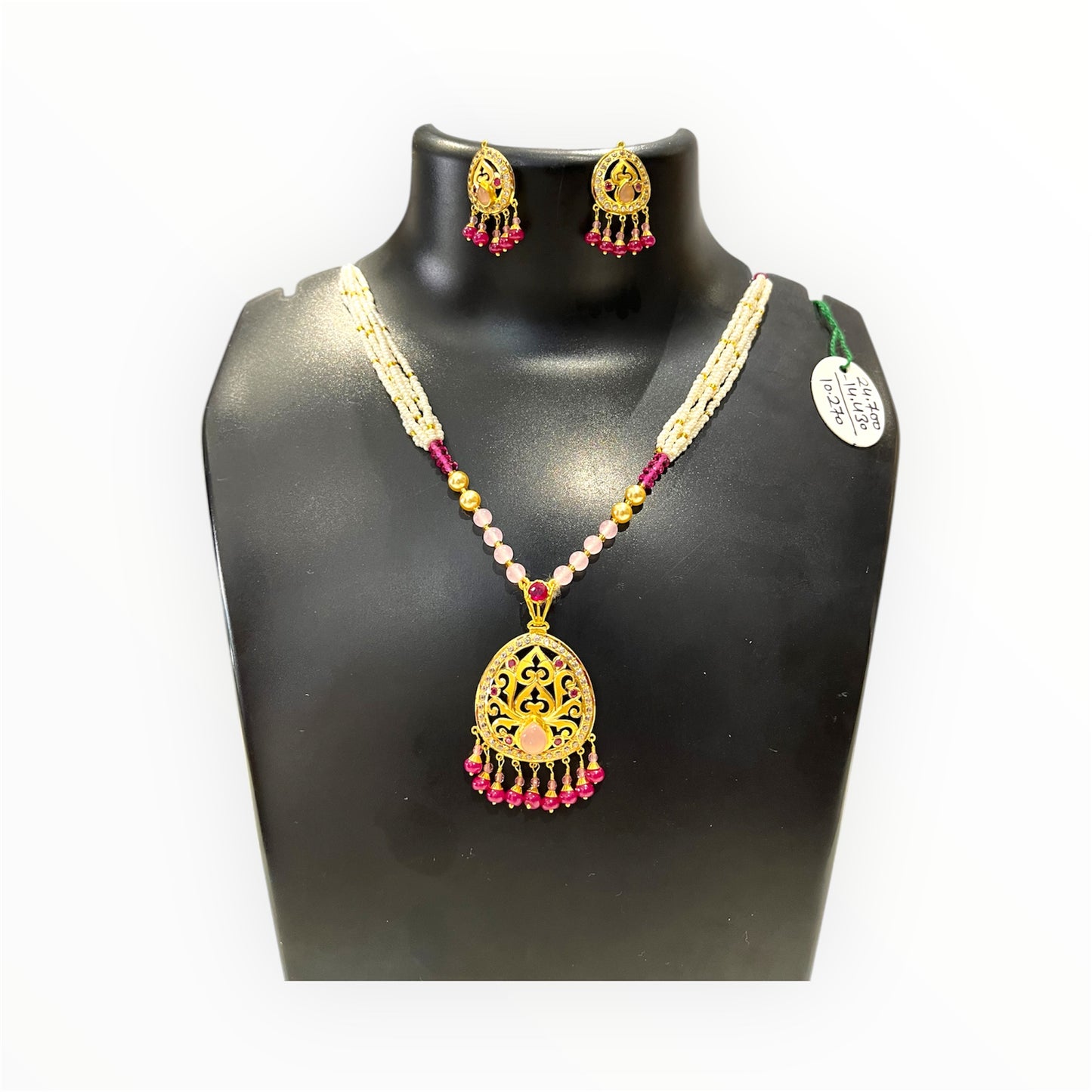 Aurel Forever Yours 91.6 CT Jadau Jewelry Set