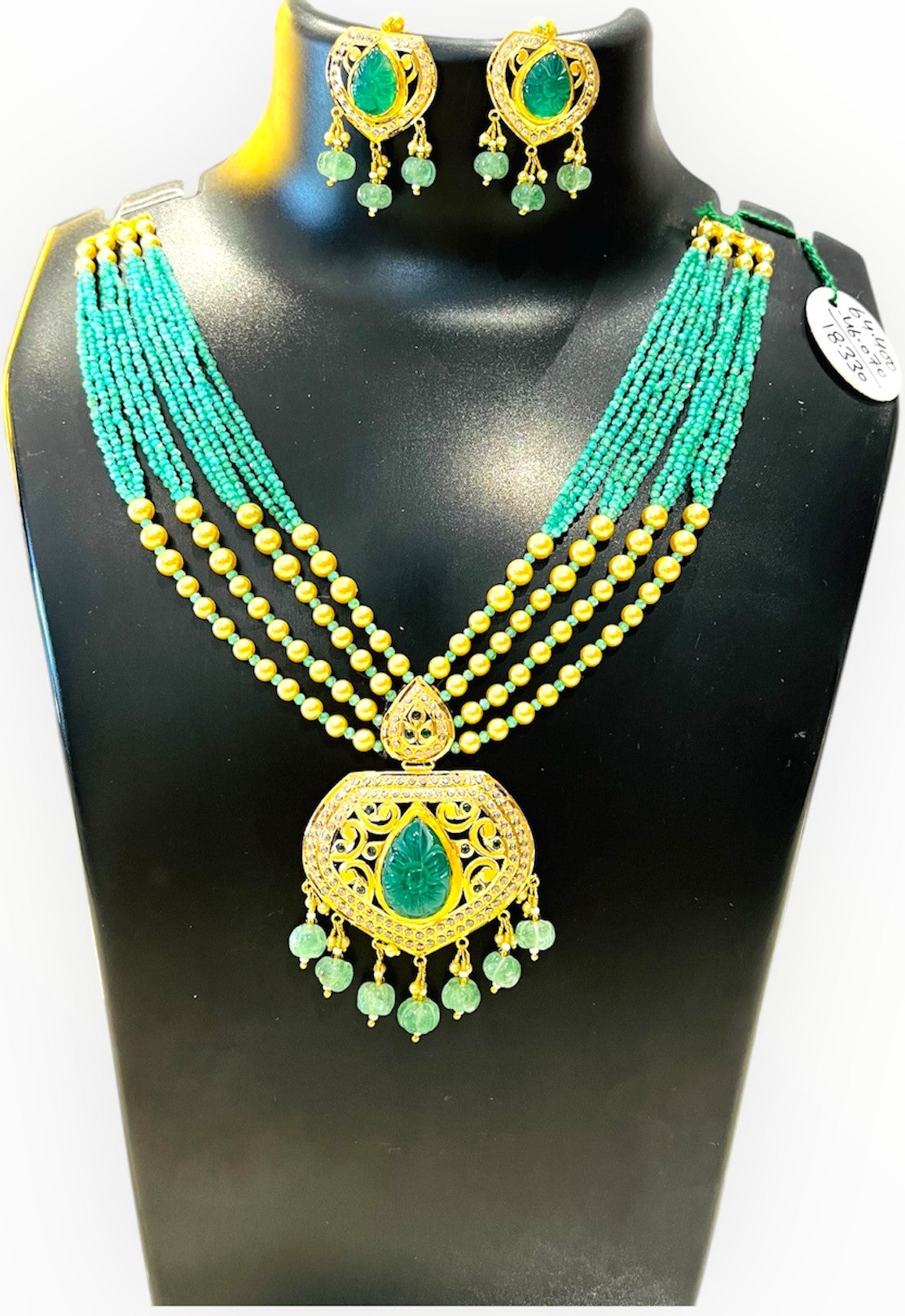 Aurel Forever Yours 91.6 CT Jadau Jewelry Set