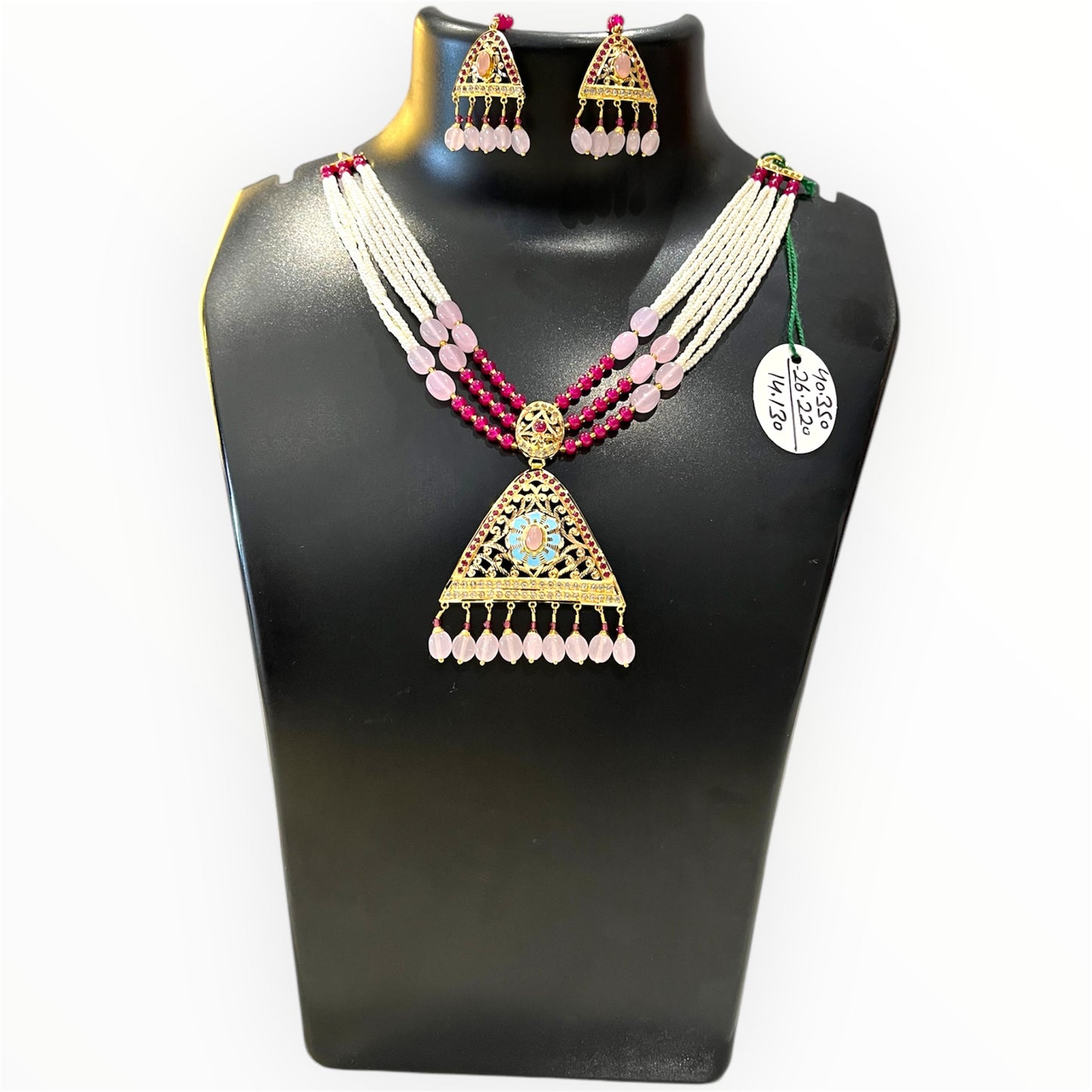Aurel Forever Yours 91.6 CT Jadau Jewelry Set