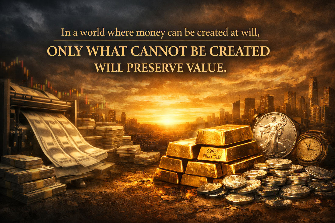 The Era of Falling Currencies: Why Gold and Silver Are Returning as Real Money