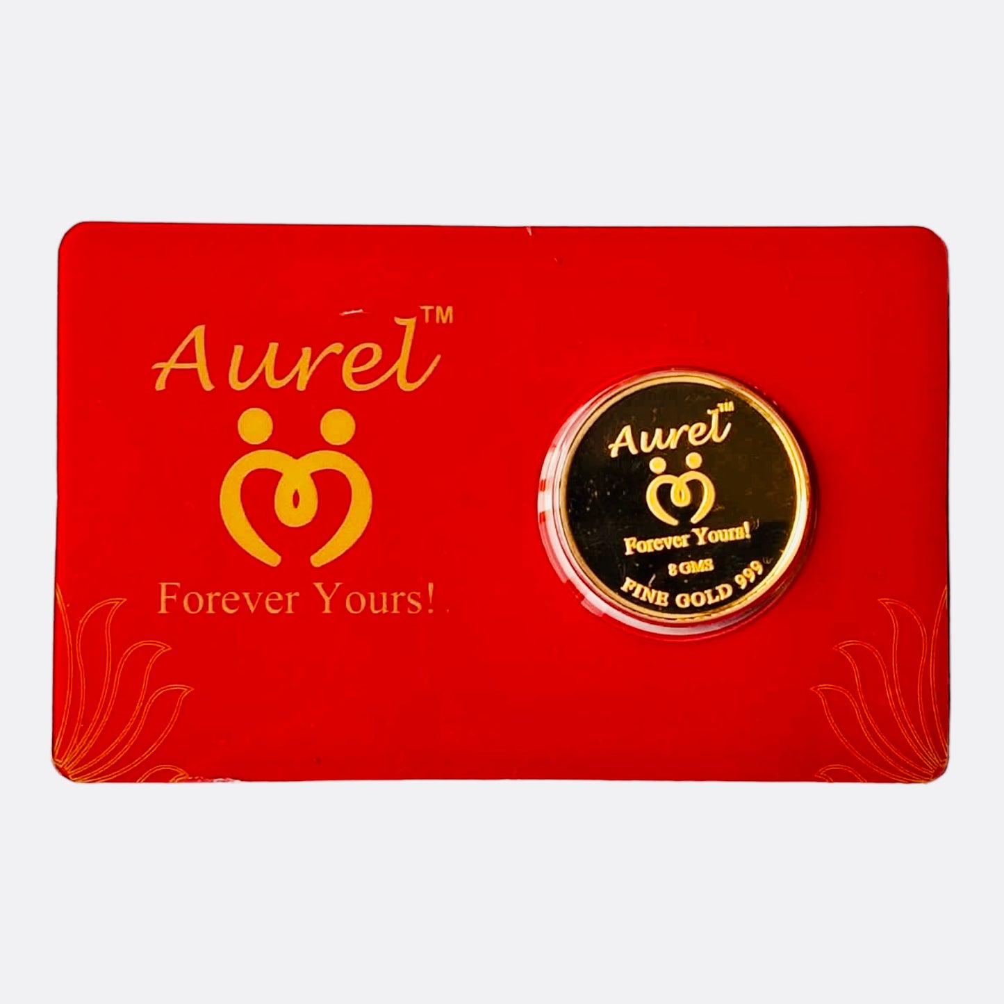 Aurel 8 GMs Gold Ginni with 999 Purity