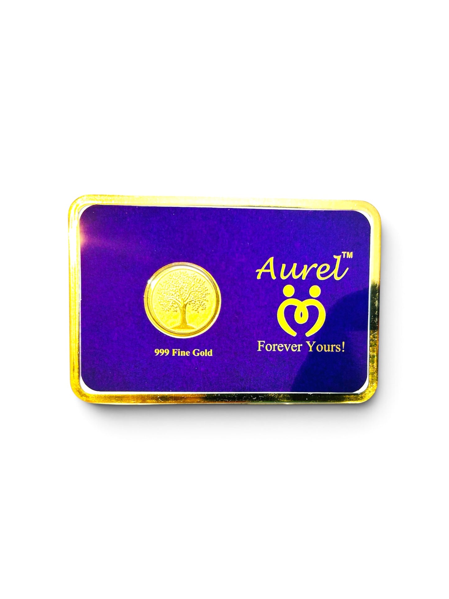 Aurel 100 Mg Gold Foil Coin with 999 Purity