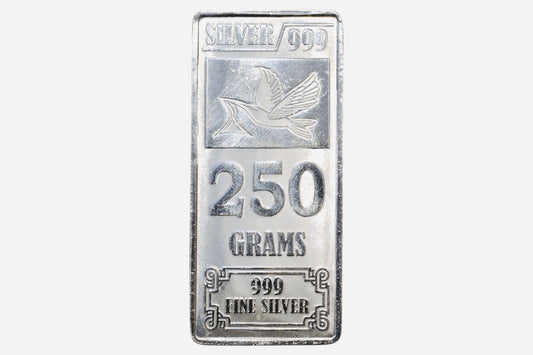 250 GM Silver Bar - 999 Purity