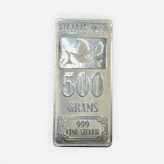 500 GM Silver Bar - 999 Purity