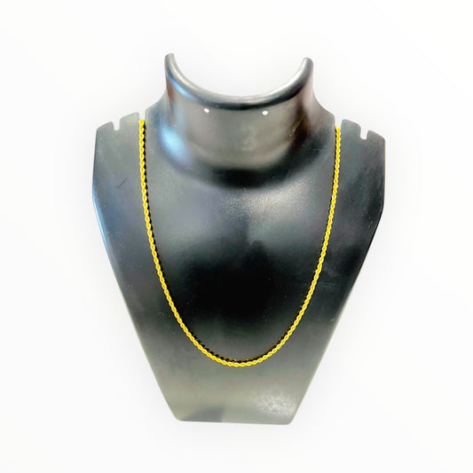 Aurel Gold Silky Chain With 91.6 Purity (5.140 Grams)