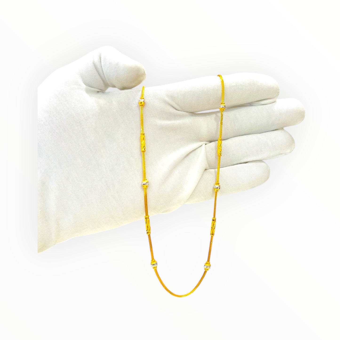 Aurel Gold Chain With 91.6 Purity (8.320 Grams)