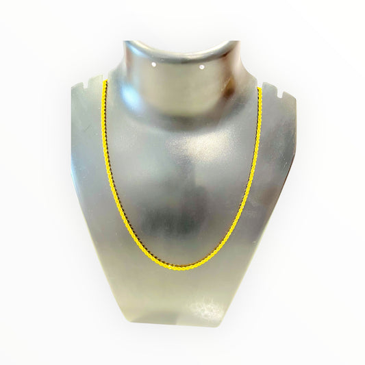 Aurel Gold Silky Chain With 91.6 Purity (5.180 Grams)
