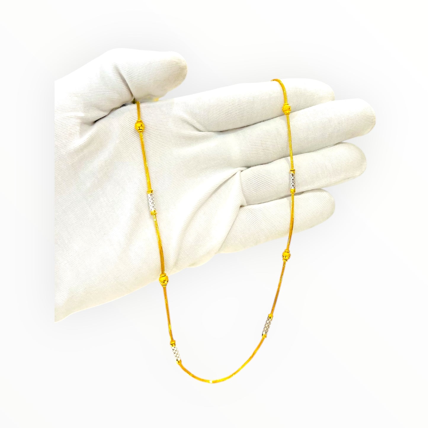 Aurel Gold Chain With 91.6 Purity (7.120 Grams)