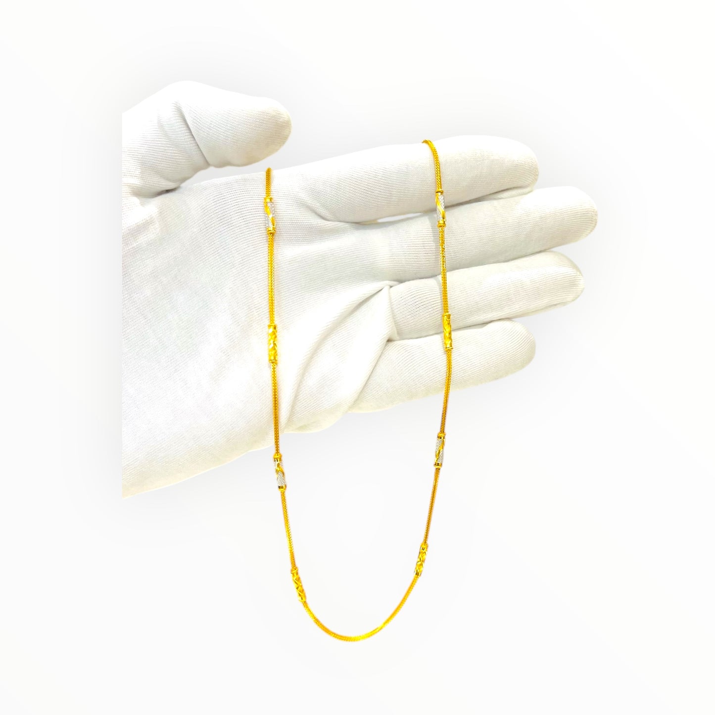 Aurel Gold Chain With 91.6 Purity (8.490 Grams)