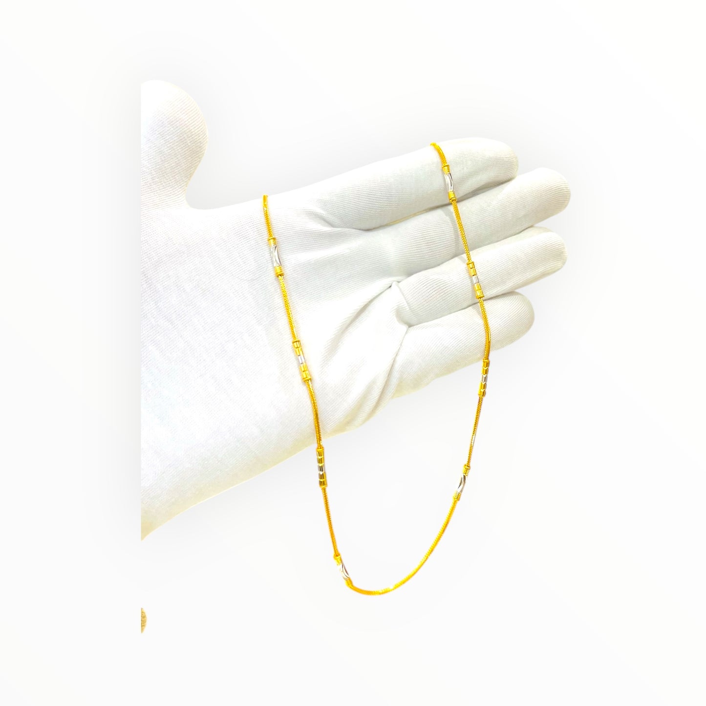 Aurel Gold Chain With 91.6 Purity (9.310 Grams)