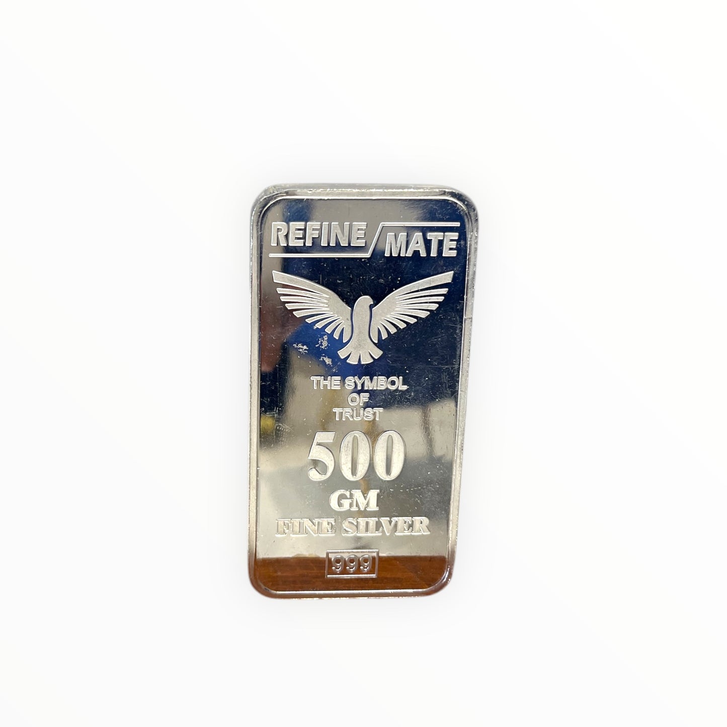 500 GM Minted Silver Bar With 999 Purity