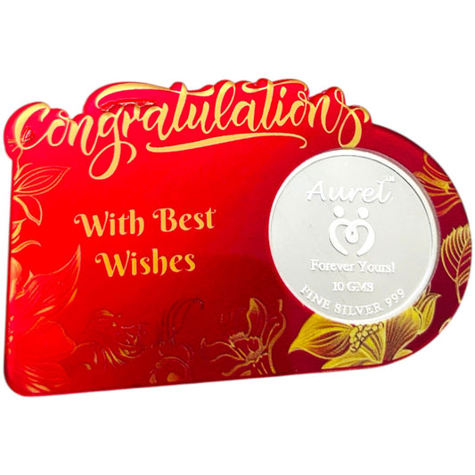 💛 Aurel – Forever Yours | 999 Purity Silver Bar 🪙