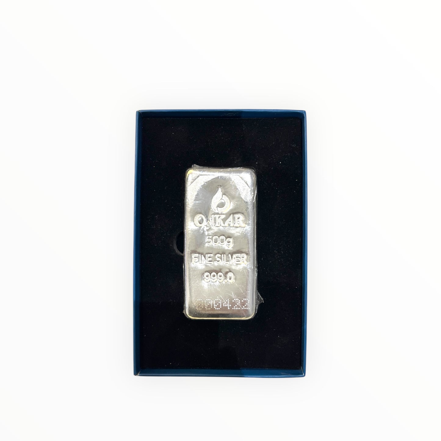 500 GM Onkar Cast  Silver Bar With 999 Purity