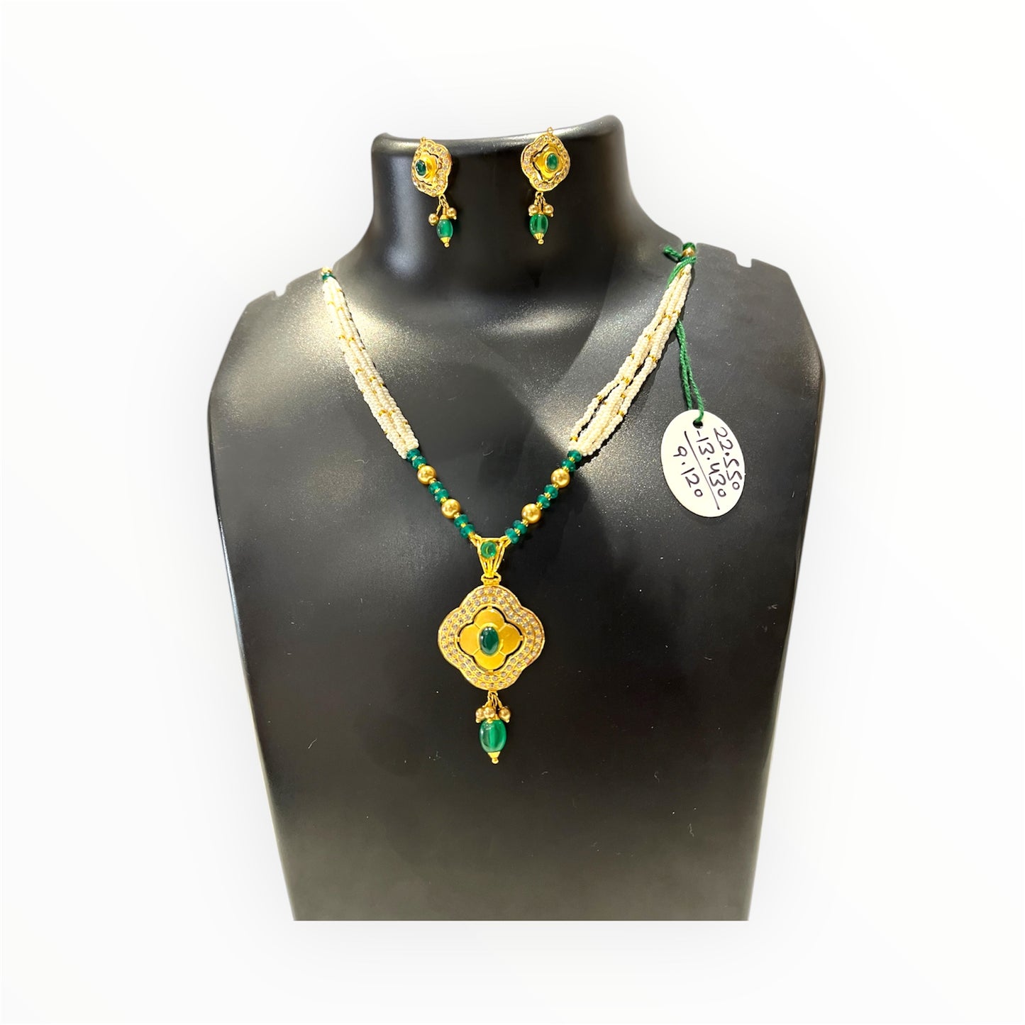 Aurel Forever Yours 91.6 CT Jadau Jewelry Set