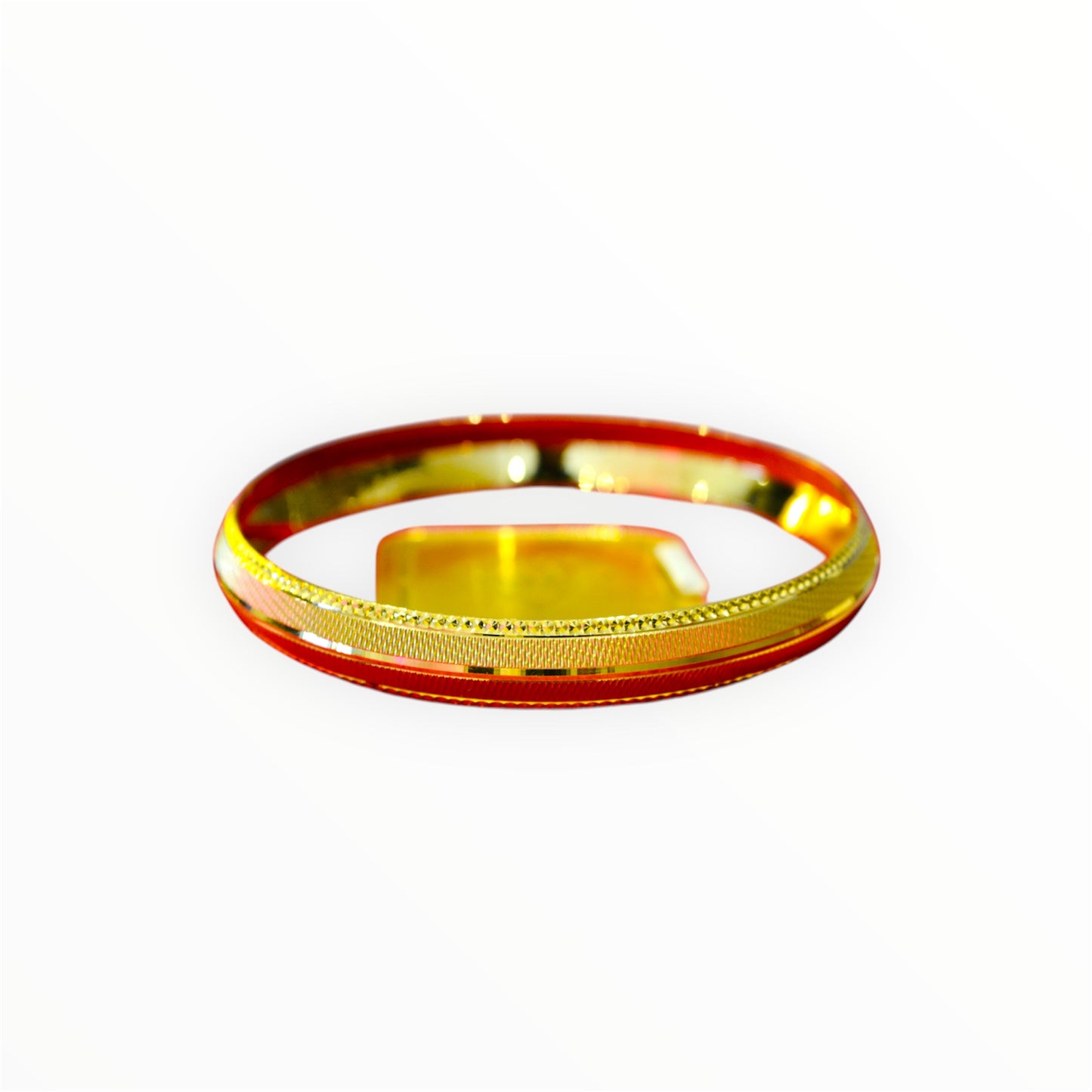 Aurel Gold Gents Kada With 91.6 Purity