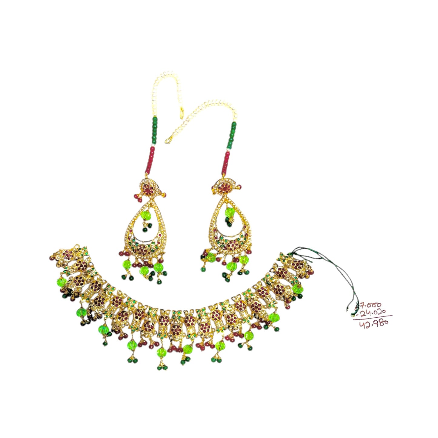 Aurel Forever Yours 91.6 CT Jadau Jewelry Set