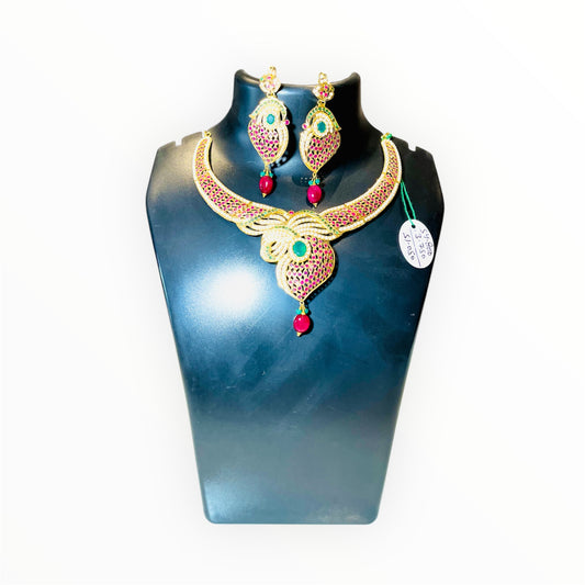 Aurel Forever Yours 91.6 CT Jadau Jewelry Set