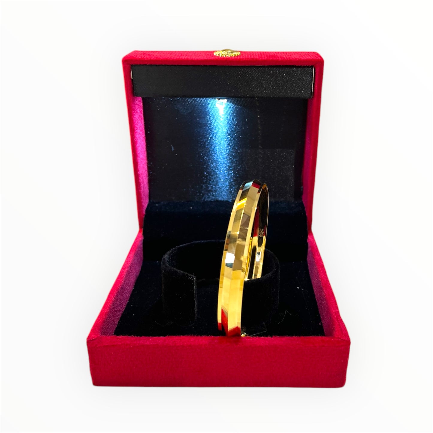 Aurel Gold Gents Kada With 91.6 Purity