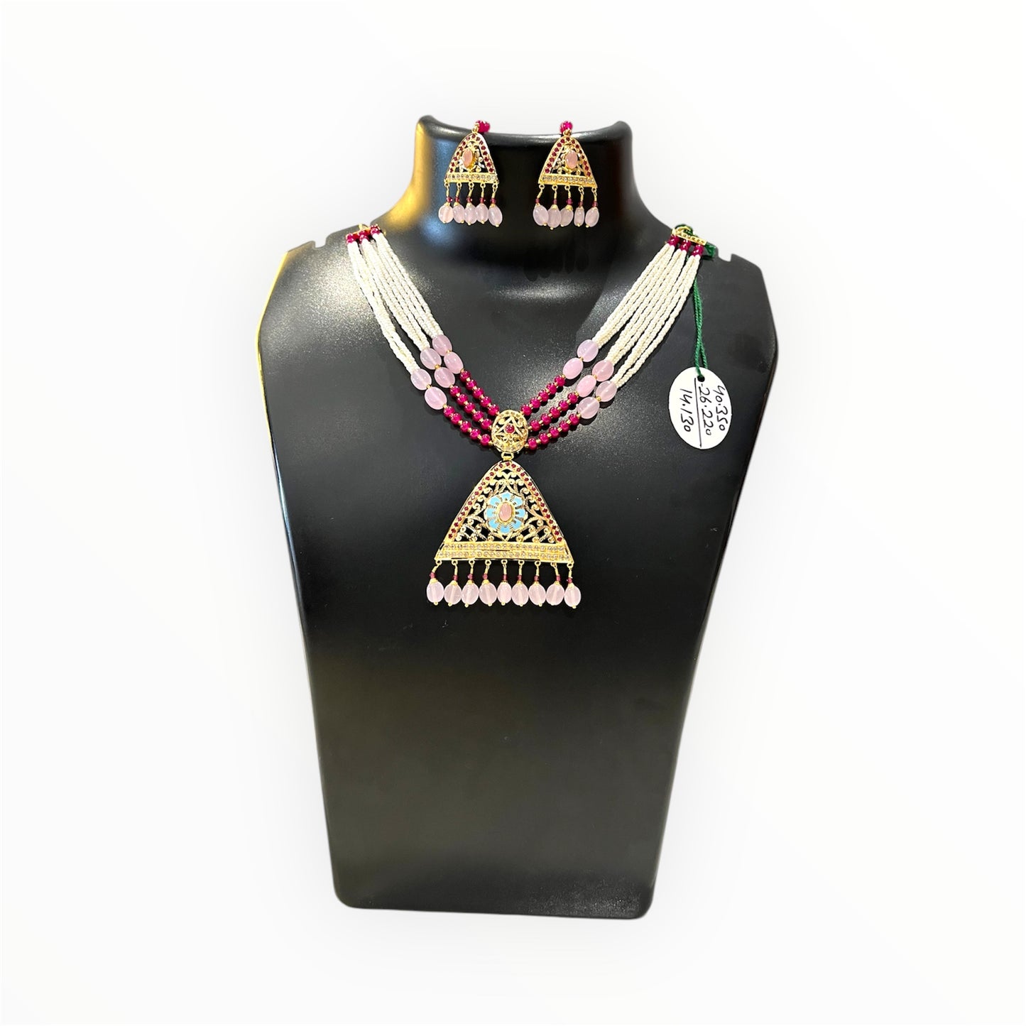 Aurel Forever Yours 91.6 CT Jadau Jewelry Set