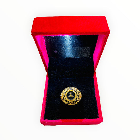 Aurel Forever Yours Gold Gents Ring