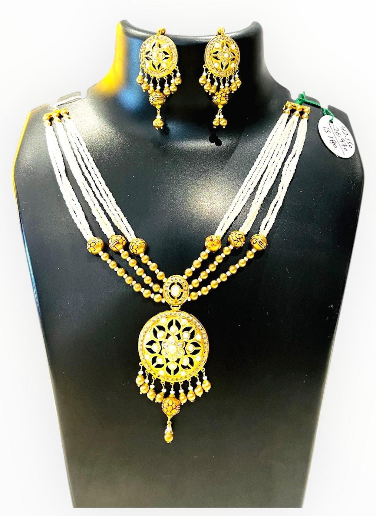 Aurel Forever Yours 91.6 CT Jadau Jewelry Set